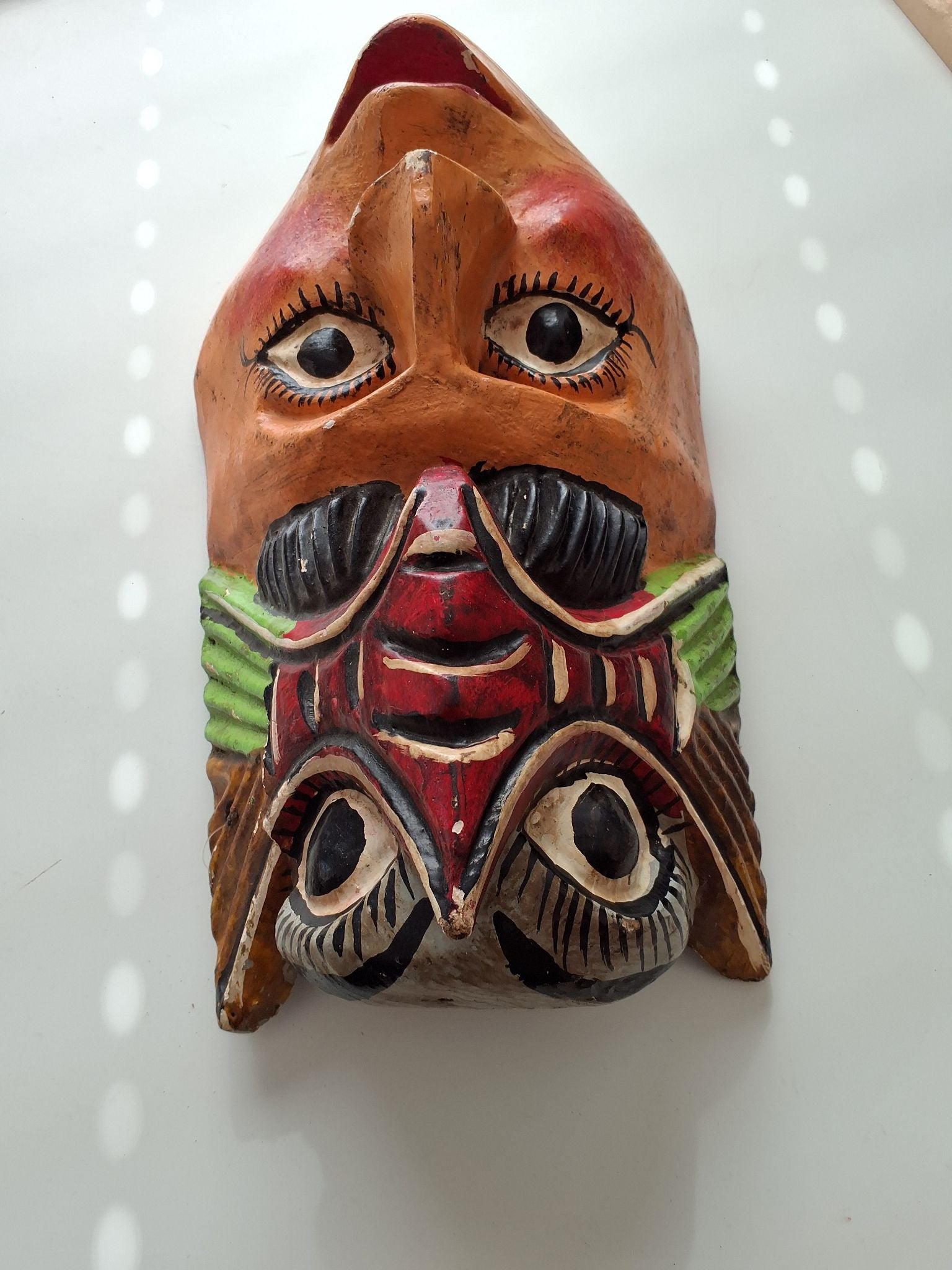 Dekorations maske